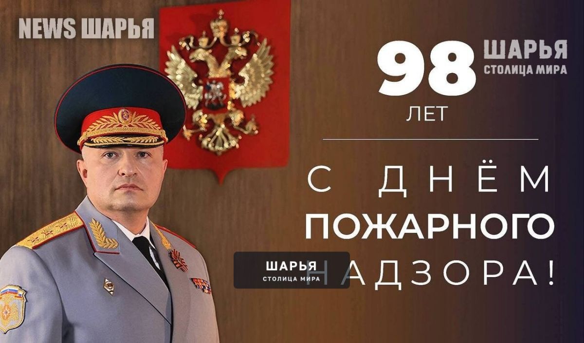 Поздравление главы МЧС России Александра Куренкова с Днем образования Государственного… — Шарья