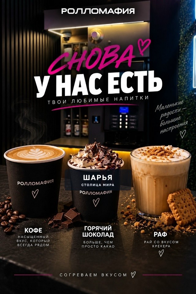 В «Ролломафии» снова пахнет вкуснейшим кофе! — Шарья