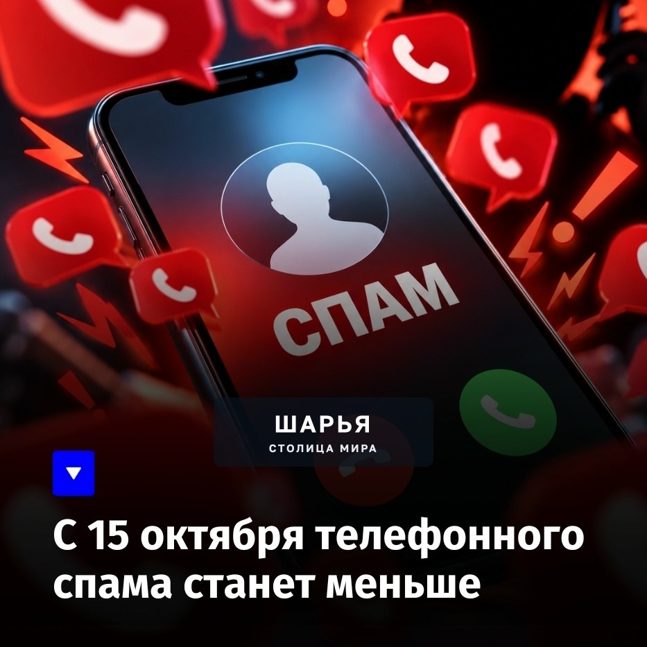 С 15 октября телефонного спама станет меньше — Шарья