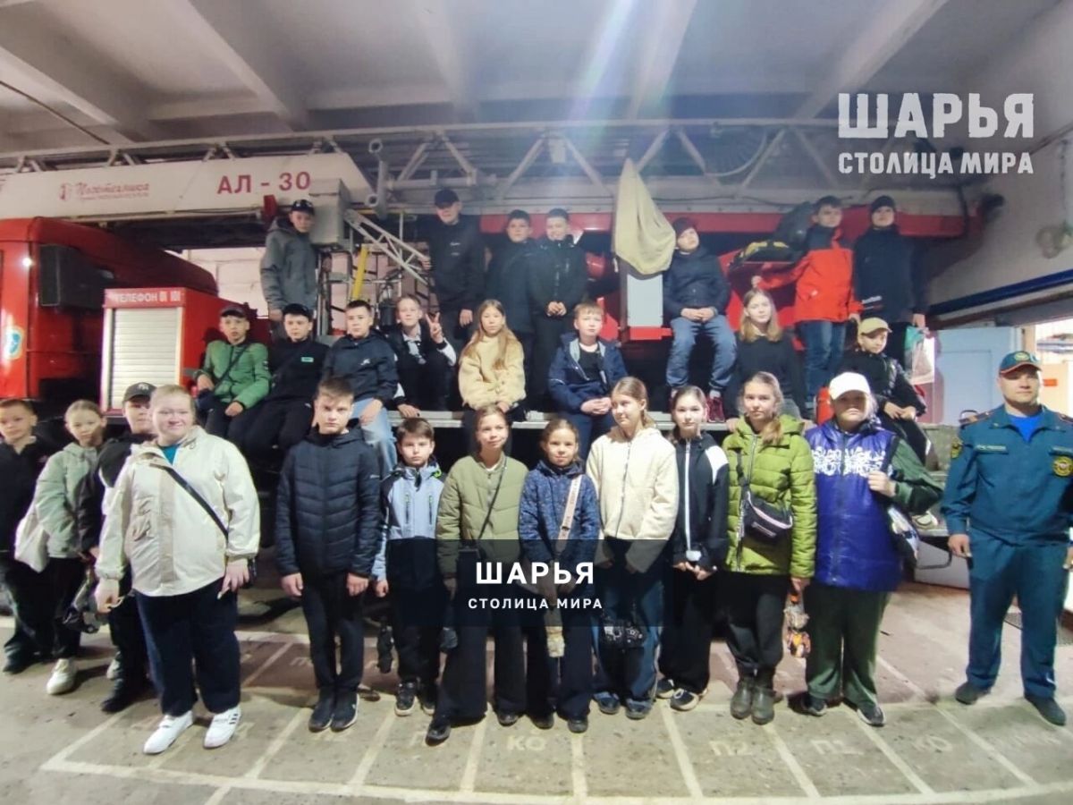 День посещений прошёл в ПСЧ 34 Шарьи — Шарья