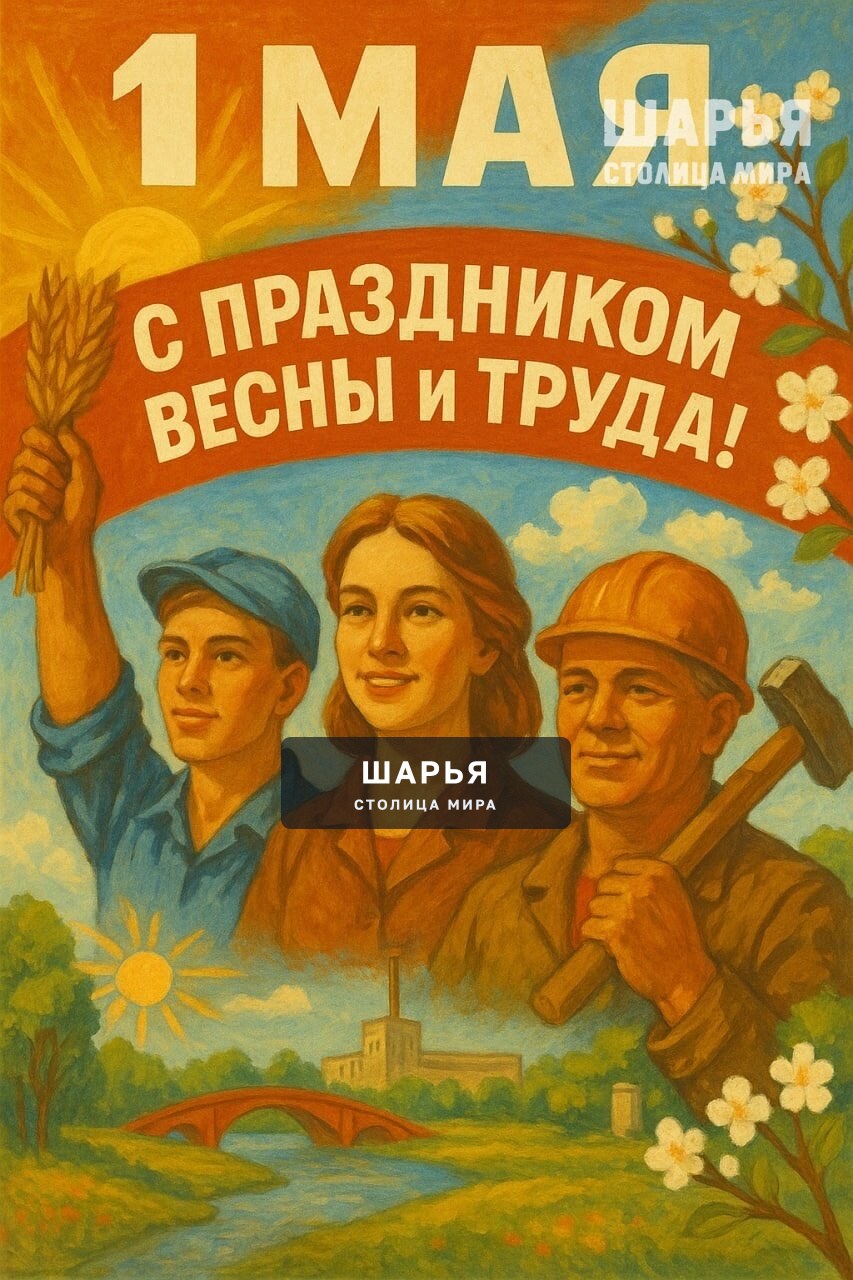1 мая в России отмечается Праздник Весны и Труда — Шарья