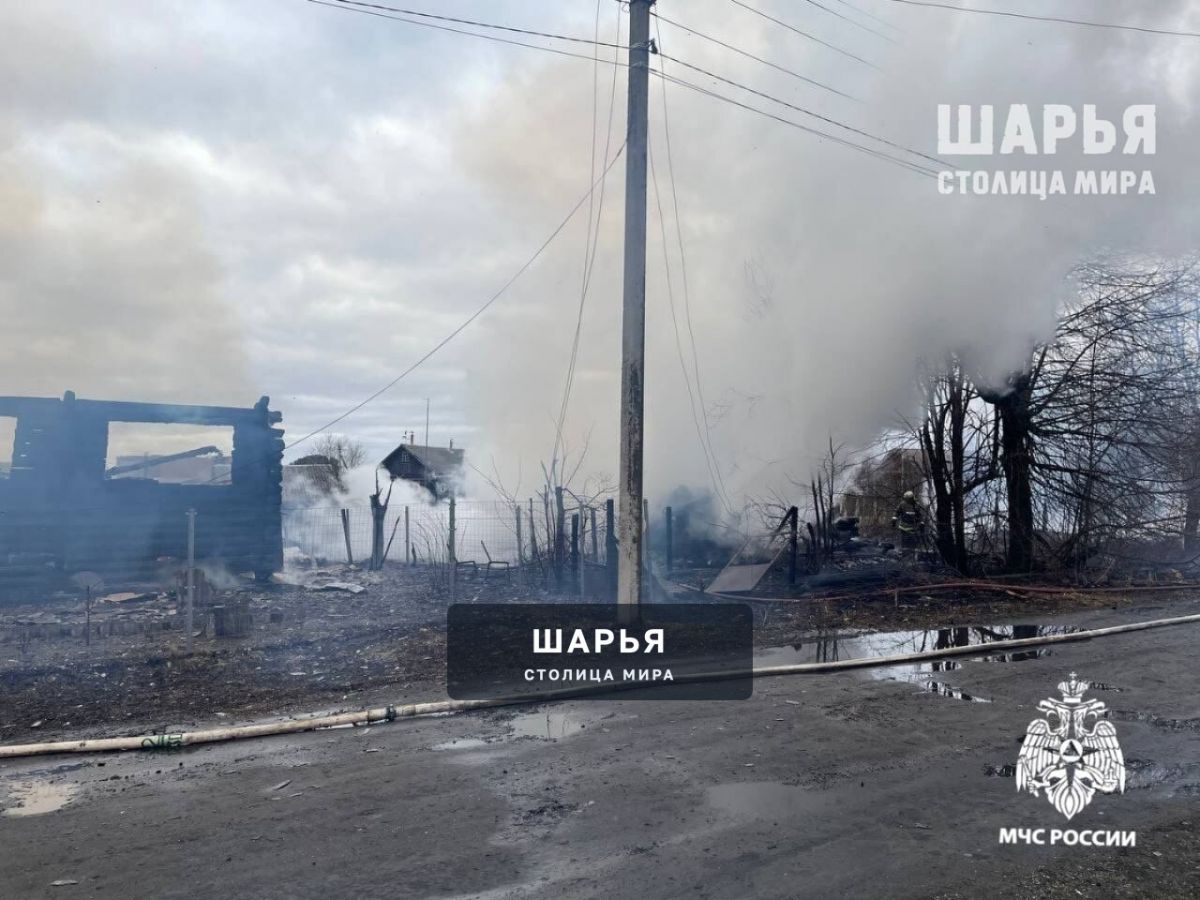 Огненный апрель 2025 года — Шарья