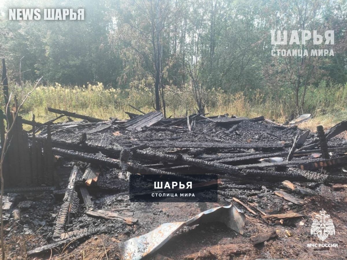 Единственный пожар в регионе произошел в Шарье — Шарья