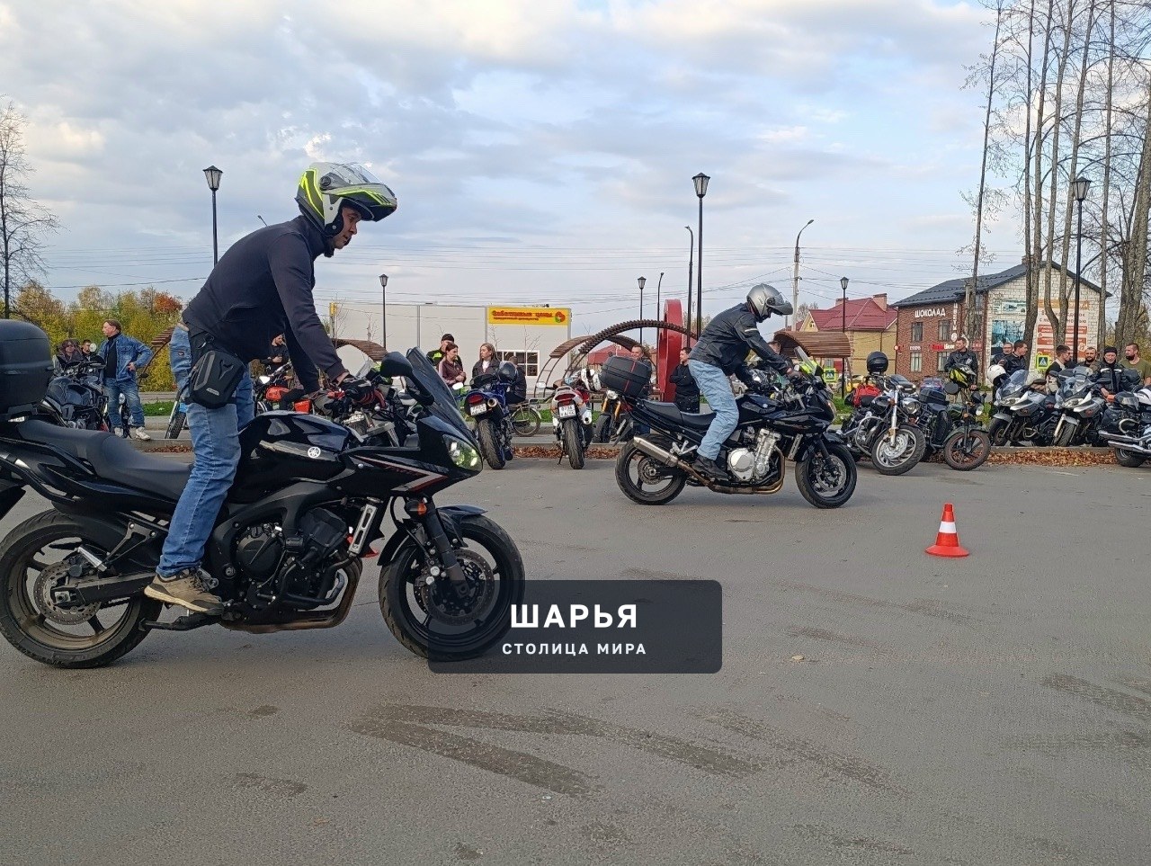 В Шарье закрыли мотосезон массовым сбором байкеров — Шарья, фото 9