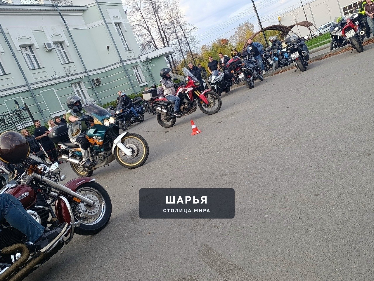 В Шарье закрыли мотосезон массовым сбором байкеров — Шарья, фото 8