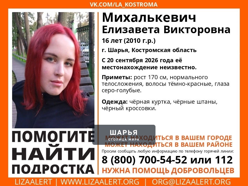 Внимание! Пропал подросток! — Шарья